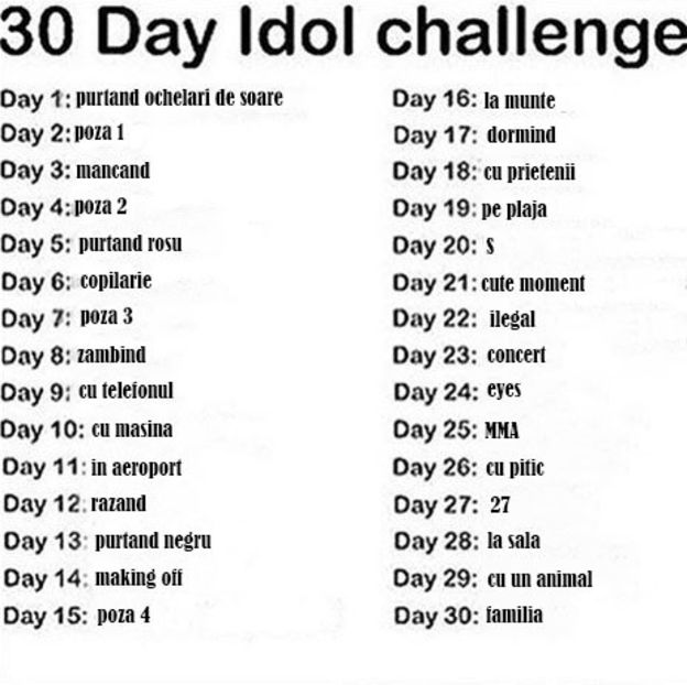  - 0 a meremia 30idolchallenge