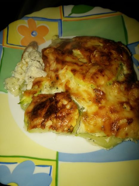 Dovlecei gratinati - Mancaruri cu legume