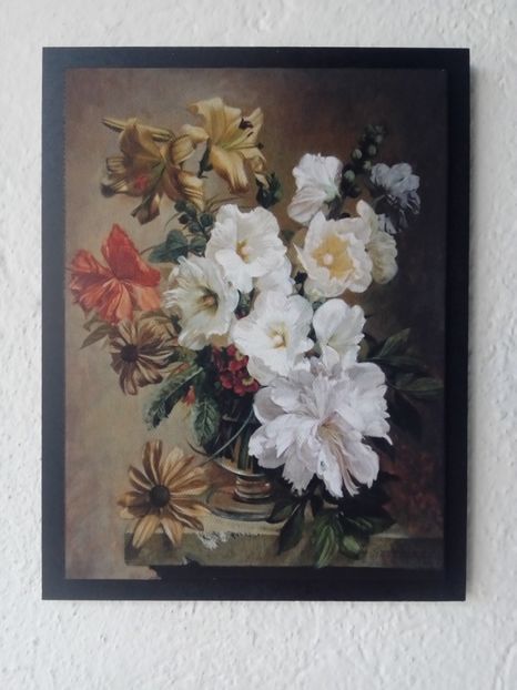 100 - Tablouri Flori - transfer de imagine pe canvas