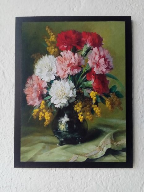 102 - Tablouri Flori - transfer de imagine pe canvas