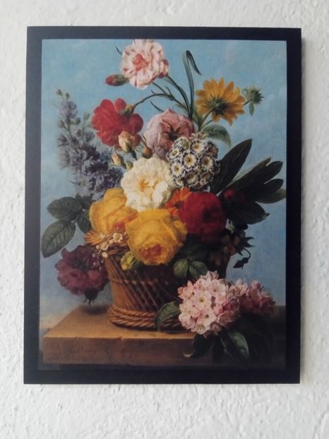 103 - Tablouri Flori - transfer de imagine pe canvas