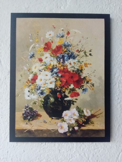 105 - Tablouri Flori - transfer de imagine pe canvas