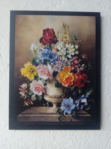 106 - Tablouri Flori - transfer de imagine pe canvas