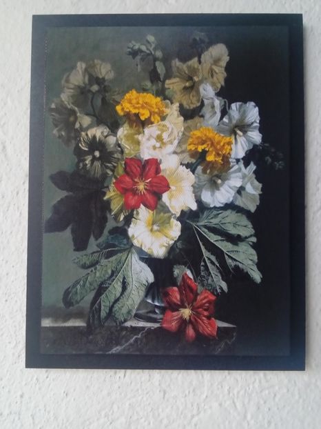 109 - Tablouri Flori - transfer de imagine pe canvas