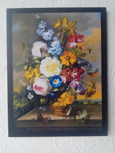 111 - Tablouri Flori - transfer de imagine pe canvas