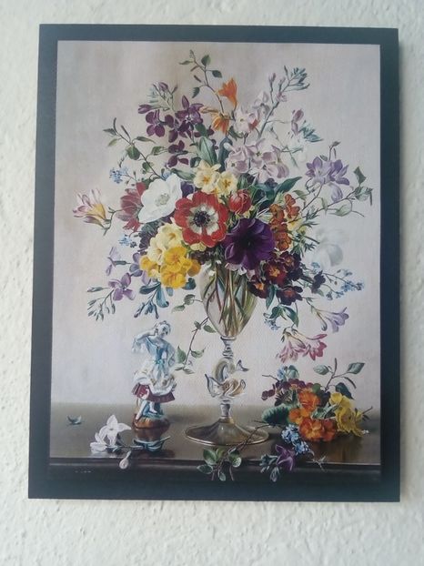 118 - Tablouri Flori - transfer de imagine pe canvas