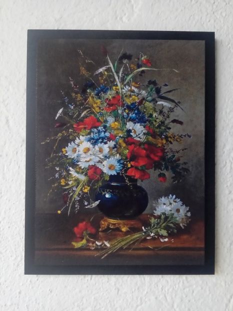 123 - Tablouri Flori - transfer de imagine pe canvas