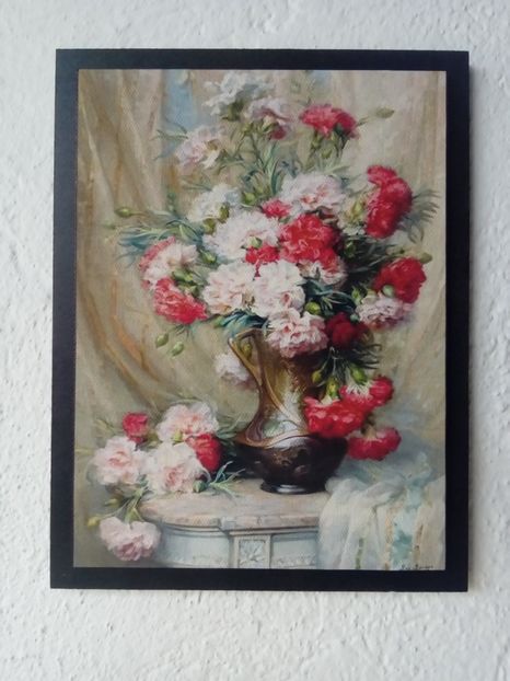 134 - Tablouri Flori - transfer de imagine pe canvas