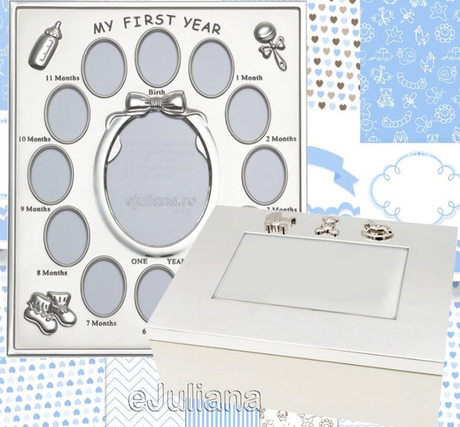 caseta-rama-primul-an-placata-argintata-cadou-botez-baiat-199lei-34783956B - cadouridecoratiuni