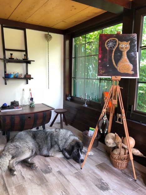 "in sfarsit, ai terminat tabloul!" - MARA DE CROITORU