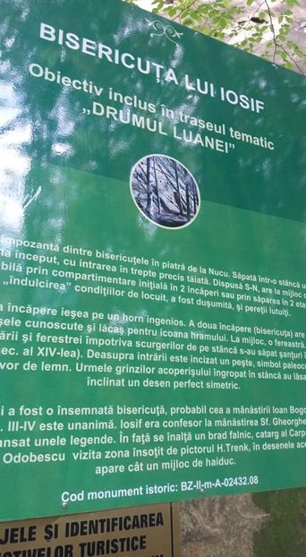  - Muntii Buzaului-Tara Luanei