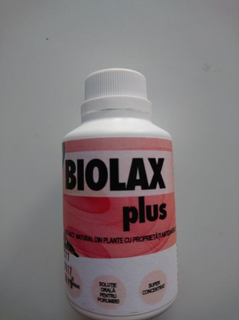 BIOLAX PLUS 100 ML 24 RON - BIOLAX PLUS 100 ML - 24 RON