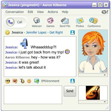 Yahoo Messenger - Aici va lasati idurile
