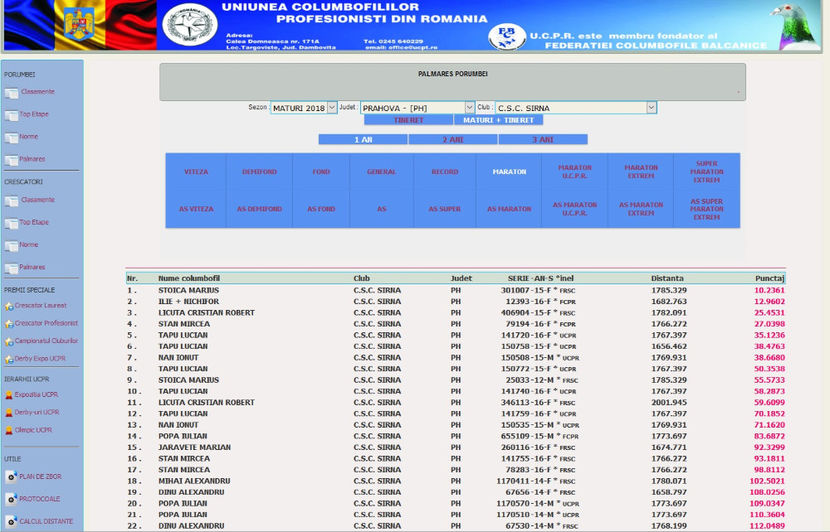 MARATON - Norme 2018