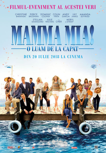din 20 iul,  Mamma Mia! Here We Go Again (2018) - Filme in curand 1