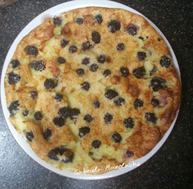  - Clafoutis cu mure