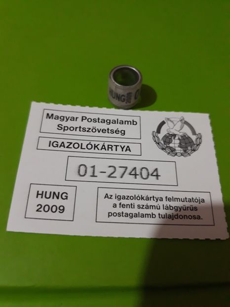 HUNG 2009 - Colectie inele Ungaria