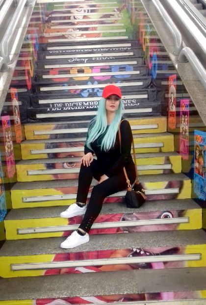 Mioara - Mioara Blue Hair