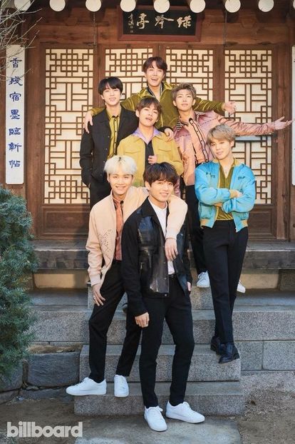  - BTS Photos From Billboard Cover