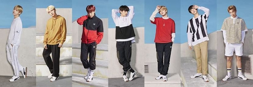  - BTS As Models for PUMA Global