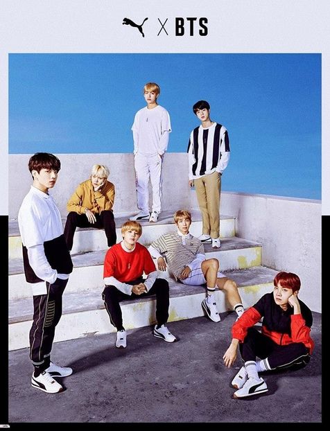  - BTS As Models for PUMA Global