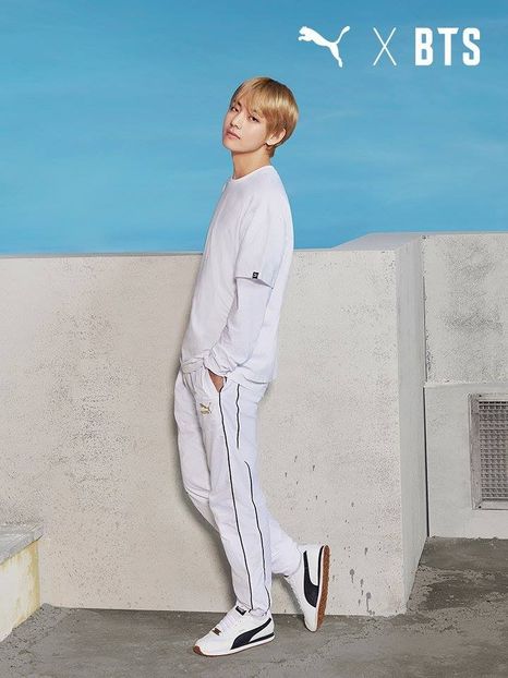 Kim TaeHyung [V] - BTS As Models for PUMA Global