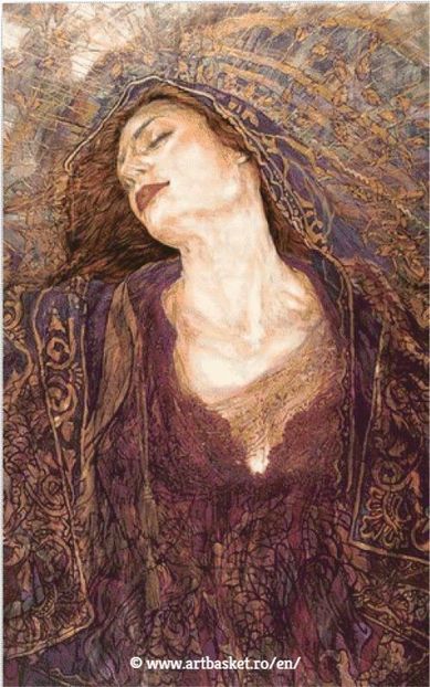 Klimt-300 x 480 ct-60 dmc-s - Diagrame pentru goblen-Portrete