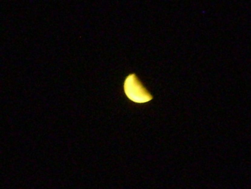Rasarit de Luna - Ultimul patrar in Gemeni - Luna - Soarele si norii - 1