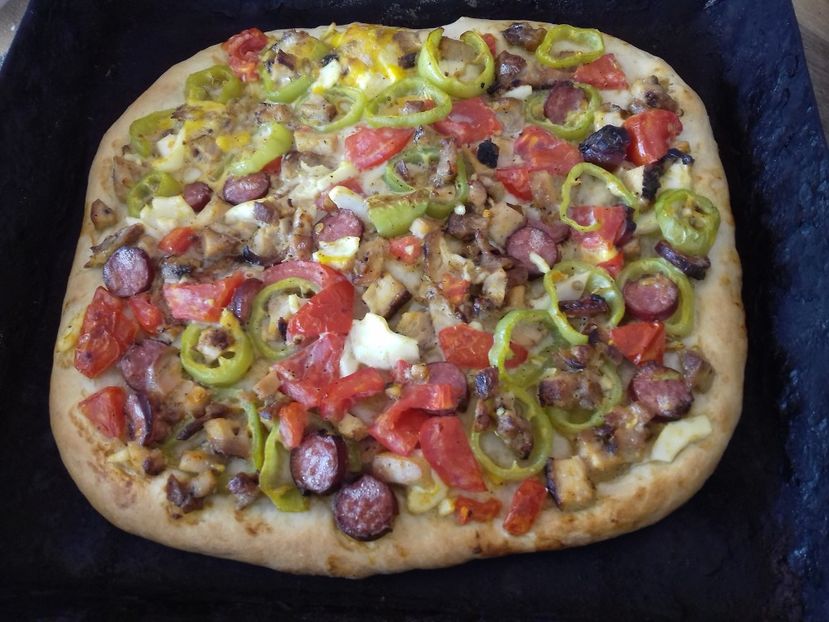 Pizza de  casa #2 - Retete 1