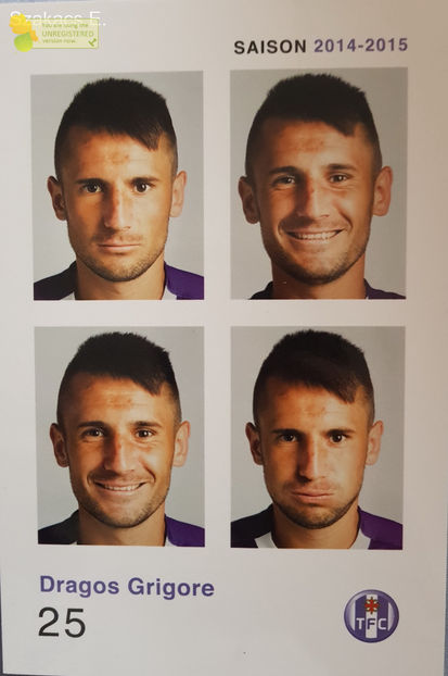 Dragos Grigore - FC Touluse 14-15 - Franta