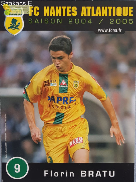Florin Bratu - FC Nantes 04-05 - Franta