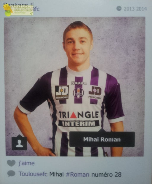 Mihai Roman - FC Touluse 13-14 - Franta