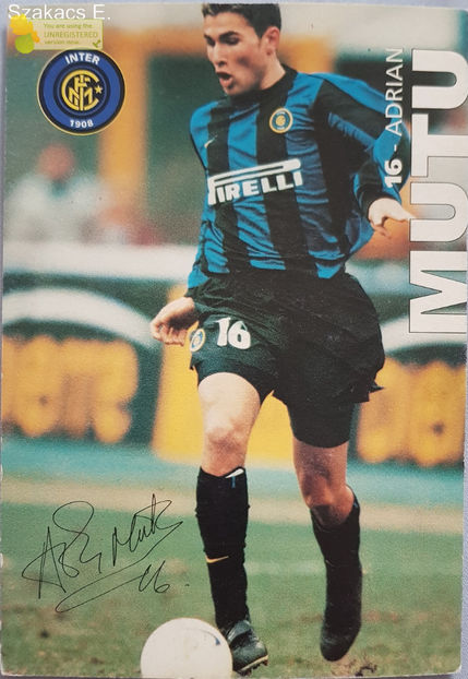 Adrian Mutu - Inter 00-01 - Italia