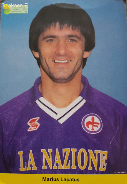 Marius Lacatus - Fiorentina 90-91 - Italia