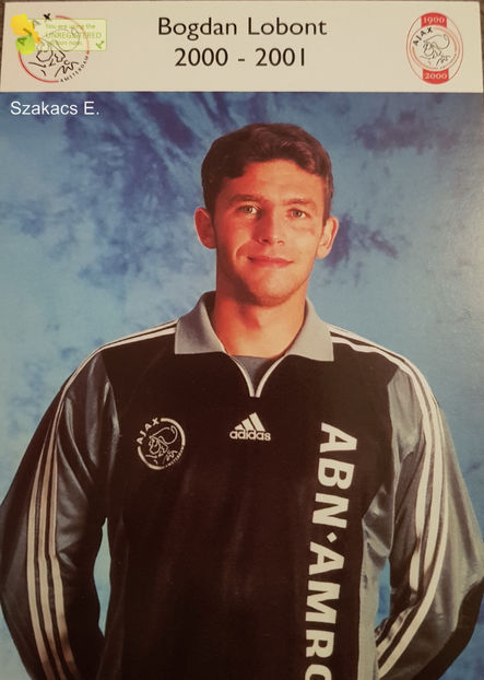 Bogdan Lobont - Ajax 00-01. - Olanda