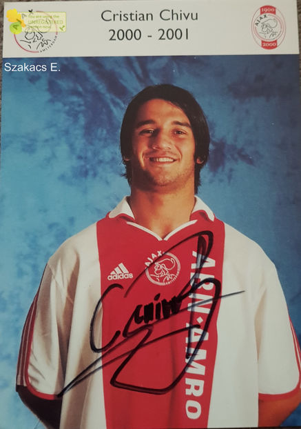 Cristian Chivu - Ajax 00-01 - Olanda