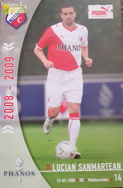 Lucian Sanmartean - FC Utrech 08-09 - Olanda