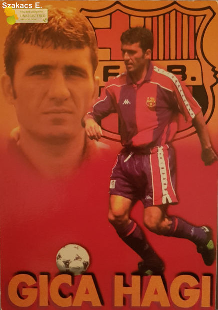 Gica Hagi - Barcelona 95-96 - Spania