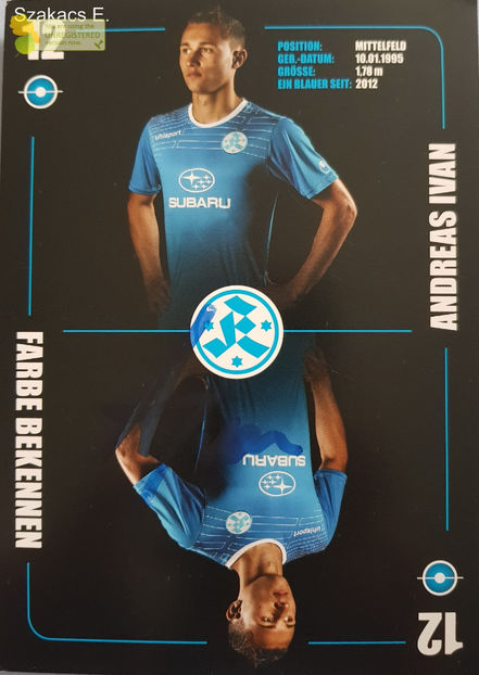 Andreas Ivan - Stuttgarter Kickers 14-15 - Germania