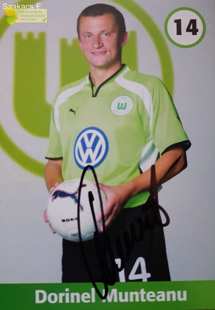 Dorinel Munteanu - VFL Wolfsburg 01-02 - Germania
