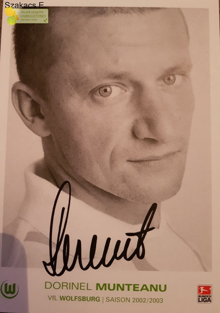 Dorinel Munteanu - VFL Wolfsburg 02-03 - Germania