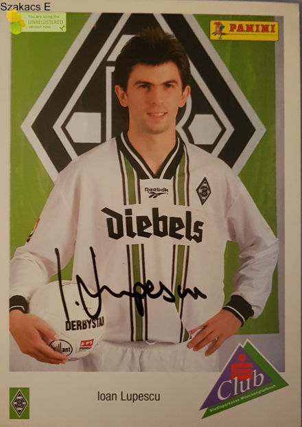 Ioan Lupescu  Borussia M'gladbach 96-97 - Germania