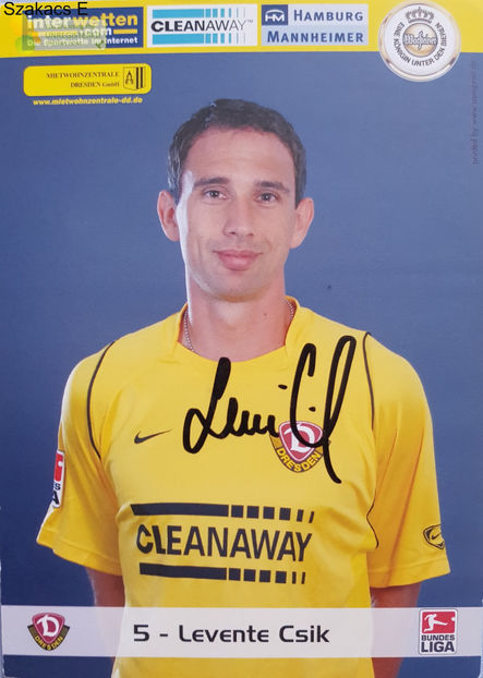 Levente Csik - Dynamo Dressden 05-06 - Germania