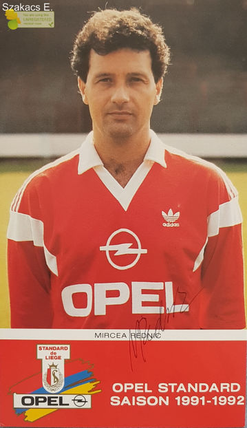 Mircea Rednic - Standard 91-92 - Belgia