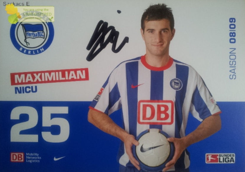 Maximilian Nicu - Hertha 08-09 - Germania