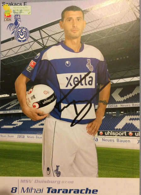 Mihai Tararache - MSV Duisburg 07-08 - Germania