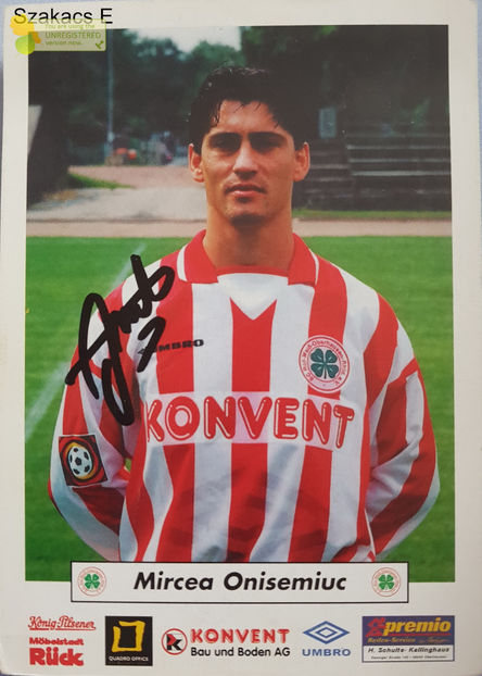 Mircea Ominesiuc - RW Oberhausen  99-00 - Germania