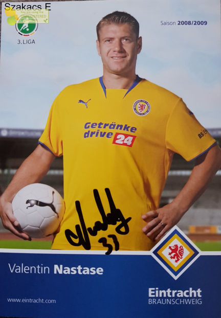 Vali Nastase - Eintracht Braunschweig 08-09 - Germania