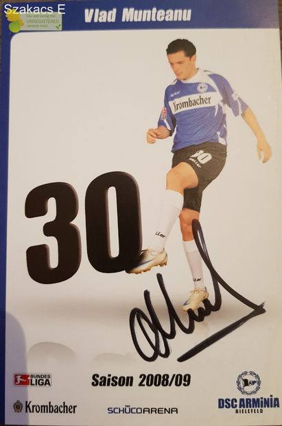 Vlad Munteanu - Arminia Biefeld  08-09 - Germania