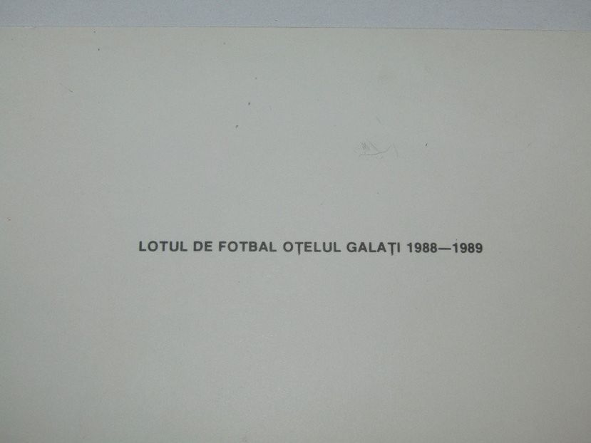 Otelul Galati 1988-1989 - Otelul Galati Istorie